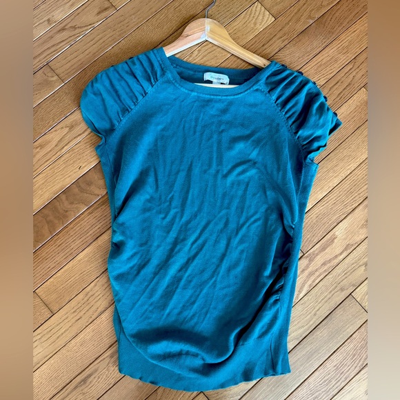 Cute fitted green sweater - Picture 1 of 4